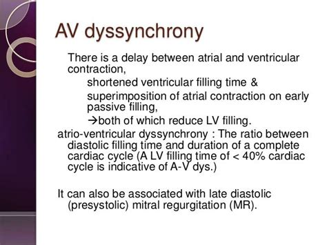 lv dyssynchrony|heart wall not moving properly.